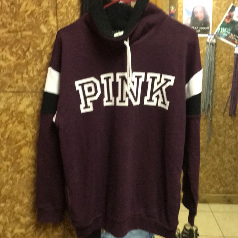 Pink hoodie